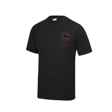 Load image into Gallery viewer, Cwmbran Town Block Colour Childs Tech Tee with Club Logo