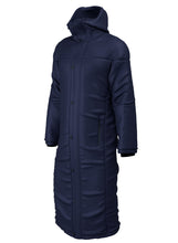 Load image into Gallery viewer, NHSOB Contoured Thermal Touchline Coat with club logo
