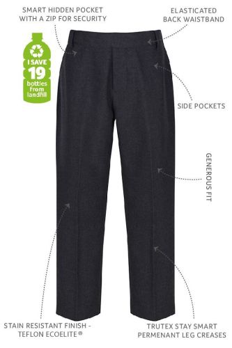 Boys Sturdy Fit Trousers