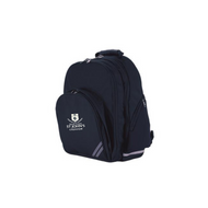 St John's Navy Back Pack - with personalisation