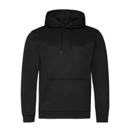Pru Staff Black Performance Hoodie with Logo