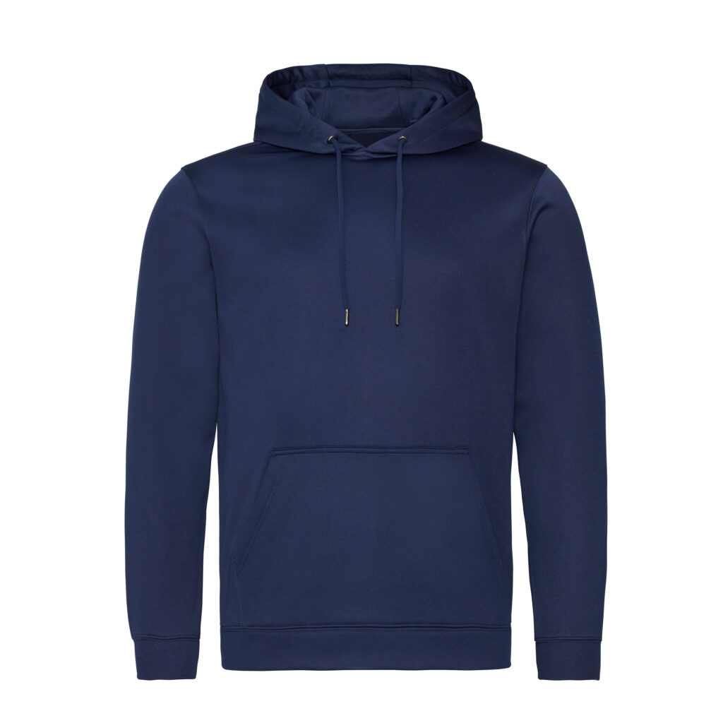 Pru Pupils Navy Performance Hoodie with Logo