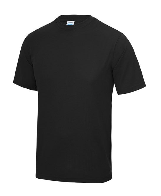 Cwmbran Town Block Colour Adults Tech Tee with Club Logo