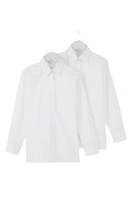 Load image into Gallery viewer, Abersychan White Non Iron Blouses - Twin-pack
