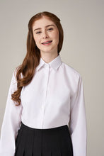 Load image into Gallery viewer, Abersychan White Non Iron Blouses - Twin-pack
