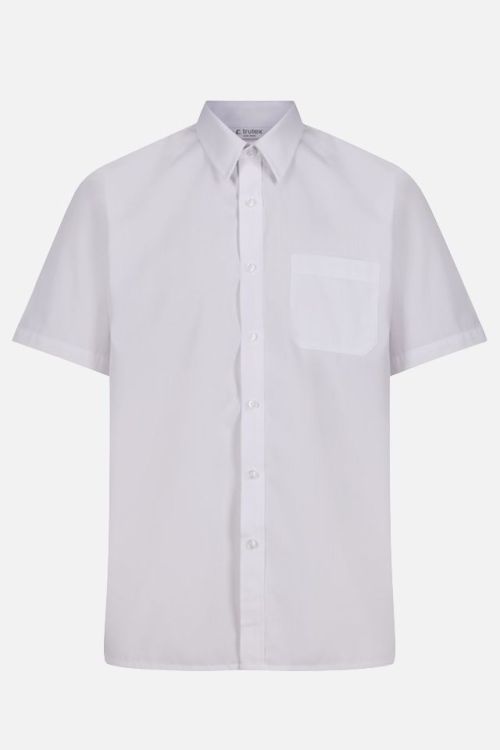 2 Pack Short Sleeve Non-Iron School Shirts