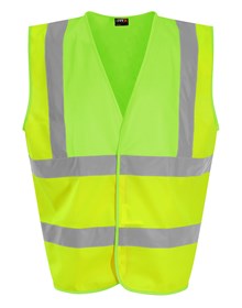 SiteArmor Hi-vis traffic waistcoat HV Yellow/Lime