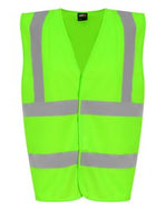 SiteArmor Hi-vis traffic waistcoat Lime