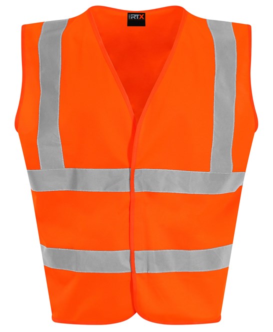 SiteArmor Hi-vis kids safety waistcoats (Orange, Yellow, Lime, Pink, Red or Blue)