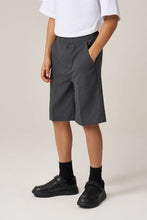 Load image into Gallery viewer, Junior Boys Grey Tailored Shorts
